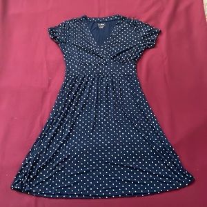 L.L. Bean Polka Dot Dress Size Small